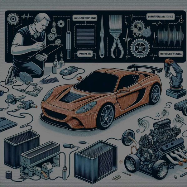 Quelles sont les astuces pour réduire le bruit du moteur dans un coupé sport ?